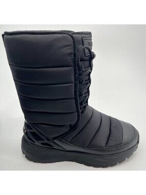 Kizik Juno Womens Size 7D Black Classic Outdoor Hands Free Winter Snow Boots